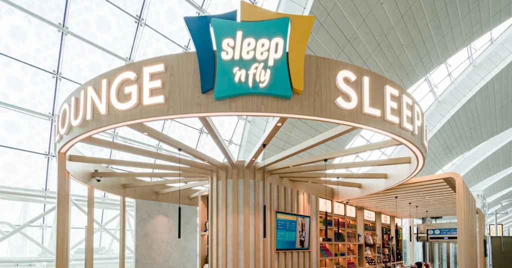 Sleep’n Fly Sleep Lounge in Dubai Airport