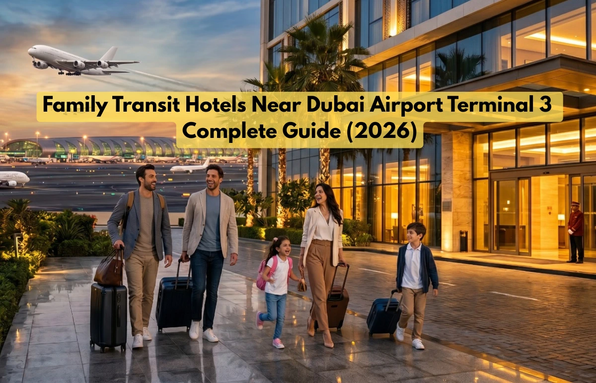Family Transit Hotels Near Dubai Airport Terminal 3 | Complete Guide (2026)